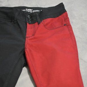 Harley Quinn Two Toned Skinny Jeans